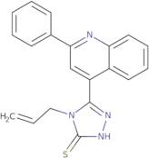 4-Allyl-5-(2-phenylquinolin-4-yl)-4H-1,2,4-triazole-3-thiol