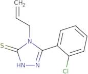 4-Allyl-5-(2-chlorophenyl)-4H-1,2,4-triazole-3-thiol