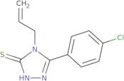 4-Allyl-5-(4-chlorophenyl)-4H-1,2,4-triazole-3-thiol