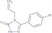 4-Allyl-5-(4-bromophenyl)-4H-1,2,4-triazole-3-thiol