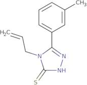 4-Allyl-5-(3-methylphenyl)-4H-1,2,4-triazole-3-thiol