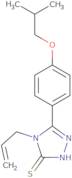 4-Allyl-5-(4-isobutoxyphenyl)-4H-1,2,4-triazole-3-thiol