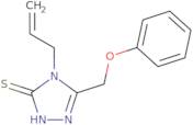 4-Allyl-5-(phenoxymethyl)-4H-1,2,4-triazole-3-thiol