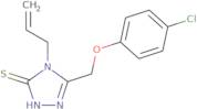 4-Allyl-5-[(4-chlorophenoxy)methyl]-4H-1,2,4-triazole-3-thiol