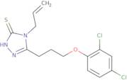 4-Allyl-5-[3-(2,4-dichlorophenoxy)propyl]-4H-1,2,4-triazole-3-thiol