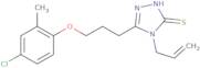 4-Allyl-5-[3-(4-chloro-2-methylphenoxy)propyl]-4H-1,2,4-triazole-3-thiol