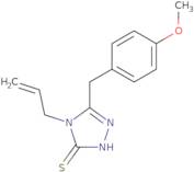 4-Allyl-5-(4-methoxybenzyl)-4H-1,2,4-triazole-3-thiol