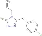 4-Allyl-5-(4-chlorobenzyl)-4H-1,2,4-triazole-3-thiol