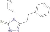 4-Allyl-5-(2-phenylethyl)-4H-1,2,4-triazole-3-thiol