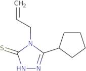 4-Allyl-5-cyclopentyl-4H-1,2,4-triazole-3-thiol