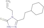 4-Allyl-5-(2-cyclohexylethyl)-4H-1,2,4-triazole-3-thiol