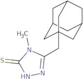 5-(1-Adamantylmethyl)-4-methyl-4H-1,2,4-triazole-3-thiol