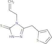 4-Allyl-5-(thien-2-ylmethyl)-4H-1,2,4-triazole-3-thiol