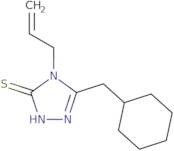 4-Allyl-5-(cyclohexylmethyl)-4H-1,2,4-triazole-3-thiol