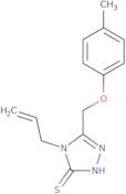 4-Allyl-5-[(4-methylphenoxy)methyl]-4H-1,2,4-triazole-3-thiol