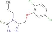 4-Allyl-5-[(2,5-dichlorophenoxy)methyl]-4H-1,2,4-triazole-3-thiol