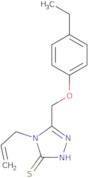 4-Allyl-5-[(4-ethylphenoxy)methyl]-4H-1,2,4-triazole-3-thiol