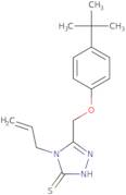 4-Allyl-5-[(4-tert-butylphenoxy)methyl]-4H-1,2,4-triazole-3-thiol