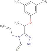 4-Allyl-5-[1-(3,5-dimethylphenoxy)ethyl]-4H-1,2,4-triazole-3-thiol