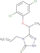 4-Allyl-5-[1-(2,5-dichlorophenoxy)ethyl]-4H-1,2,4-triazole-3-thiol