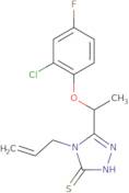 4-Allyl-5-[1-(2-chloro-4-fluorophenoxy)ethyl]-4H-1,2,4-triazole-3-thiol