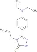 4-Allyl-5-[4-(diethylamino)phenyl]-4H-1,2,4-triazole-3-thiol