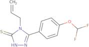 4-Allyl-5-[4-(difluoromethoxy)phenyl]-4H-1,2,4-triazole-3-thiol