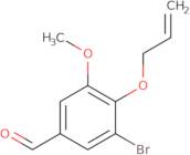 4-(Allyloxy)-3-bromo-5-methoxybenzaldehyde