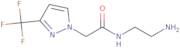 N-(2-Aminoethyl)-2-[3-(trifluoromethyl)-1H-pyrazol-1-yl]acetamide