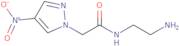 N-(2-Aminoethyl)-2-(4-nitro-1H-pyrazol-1-yl)acetamide