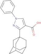 3-(1-Adamantyl)-1-phenyl-1H-pyrazole-4-carboxylic acid
