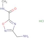 3-(Aminomethyl)-N-methyl-1,2,4-oxadiazole-5-carboxamide hydrochloride