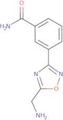 3-[5-(Aminomethyl)-1,2,4-oxadiazol-3-yl]benzamide hydrochloride