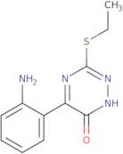 5-(2-Aminophenyl)-3-(ethylthio)-1,2,4-triazin-6(1H)-one