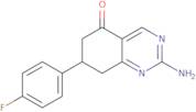 2-Amino-7-(4-fluorophenyl)-7,8-dihydroquinazolin-5(6H)-one