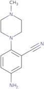 5-Amino-2-(4-methylpiperazin-1-yl)benzonitrile