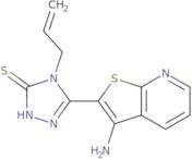 4-Allyl-5-(3-aminothieno[2,3-b]pyridin-2-yl)-4H-1,2,4-triazole-3-thiol