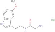 2-Amino-N-[2-(5-methoxy-1H-indol-3-yl)ethyl]acetamide hydrochloride