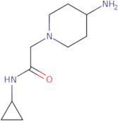 2-(4-Aminopiperidin-1-yl)-N-cyclopropylacetamide