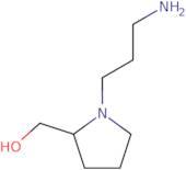 [1-(3-Aminopropyl)pyrrolidin-2-yl]methanol