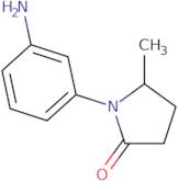 1-(3-Aminophenyl)-5-methylpyrrolidin-2-one