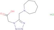 [5-(Azepan-1-ylmethyl)-1H-tetrazol-1-yl]acetic acid hydrochloride