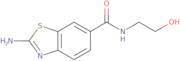 2-Amino-N-(2-hydroxyethyl)-1,3-benzothiazole-6-carboxamide