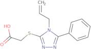 [(4-Allyl-5-phenyl-4H-1,2,4-triazol-3-yl)thio]acetic acid