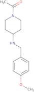 1-Acetyl-N-(4-methoxybenzyl)piperidin-4-amine