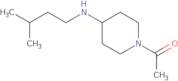 1-Acetyl-N-(3-methylbutyl)piperidin-4-amine