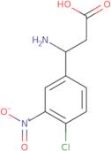 3-Amino-3-(4-chloro-3-nitrophenyl)propanoic acid