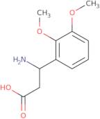 3-Amino-3-(2,3-dimethoxyphenyl)propanoic acid