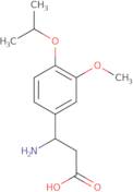 3-Amino-3-(4-isopropoxy-3-methoxyphenyl)propanoic acid