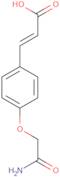 (2E)-3-[4-(2-Amino-2-oxoethoxy)phenyl]acrylic acid